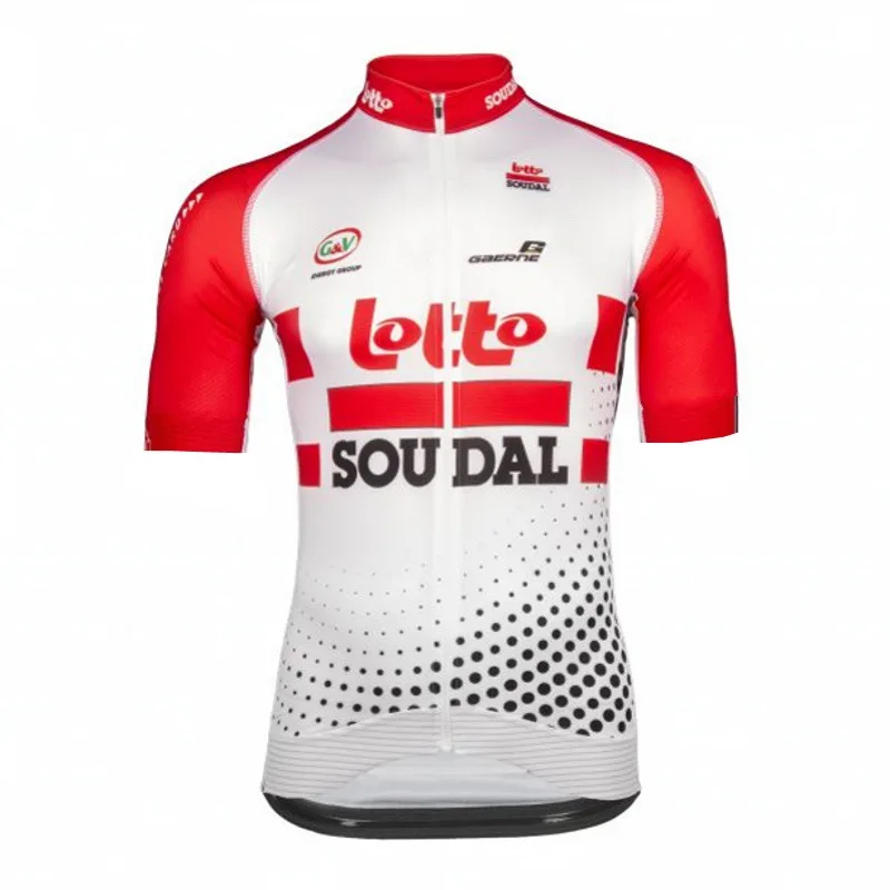 

2019 pro team lotto red cycling jersey Bicycle maillot breathable MTB quick dry bike clothing Ropa ciclismo only