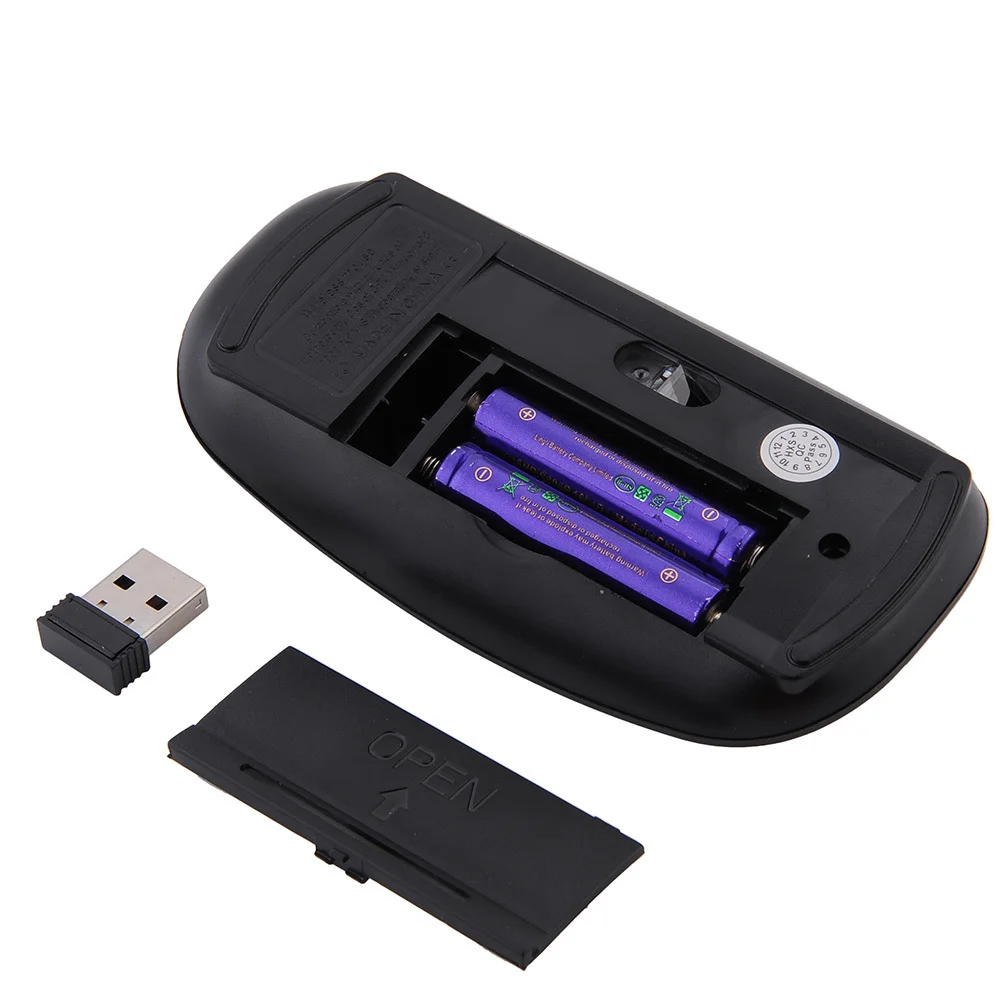 Беспроводная оптическая компьютерная игровая мышь 2 4 ГГц|mouse 2.4 ghz|mouse for laptopwireless