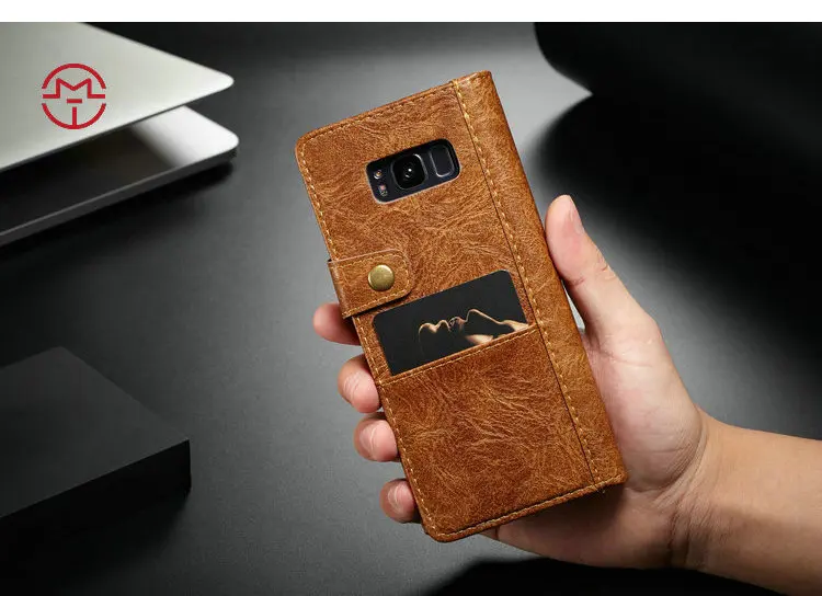 CaseMe для samsung Galaxy Note 8 9 S8 S9 плюс S7 Edge кожаный чехол-бумажник с откидной крышкой для телефона сумка чехол для Galaxy Note 8 Note9