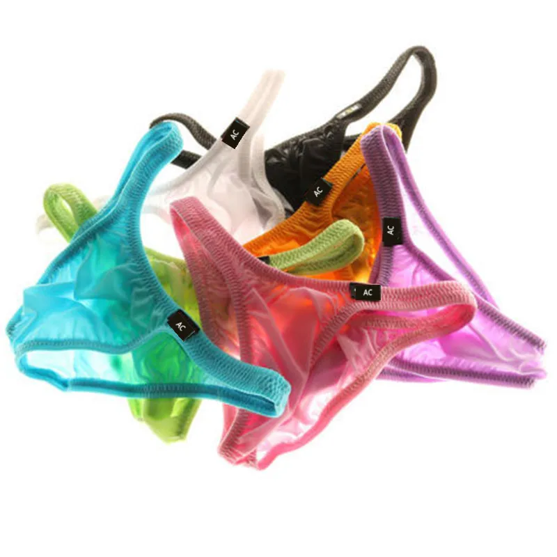 Acebal Cers TM-ropa interior transparente para bikini gay de las mejores marcas, Color negro, blanco, azul cielo, 2019 - AliExpress