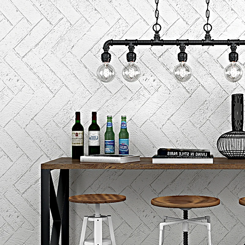 

3d geomemtric white modern vintage Chevron wood wallpaper vinyl wallpaper for bedroom walls Zigzag waterproof Wall Paper Roll
