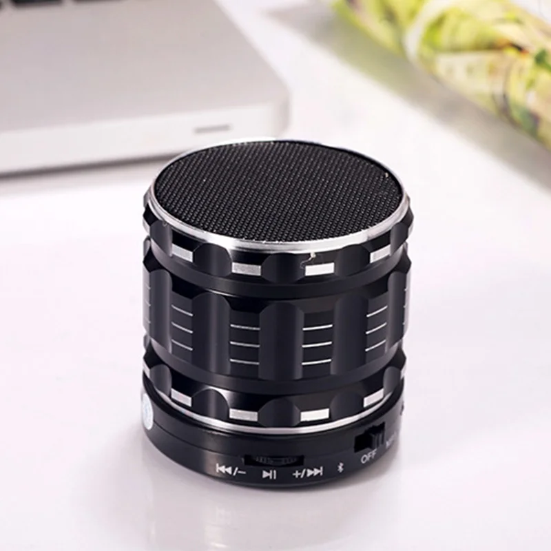 Беспроводная bluetooth колонка S28 маленький портативный громкий динамик с поддержкой
