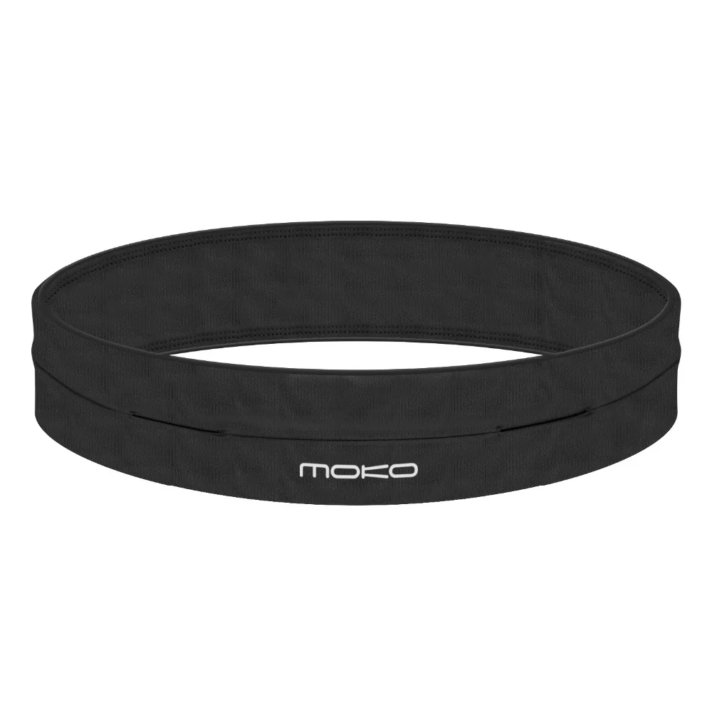 

Running Waist Pack, MoKo Versatile 4 Openings Outdoor Sports Fanny Bag, Fitness Workout Pouch Belt for iPhone X/8 Plus/8/7 &more