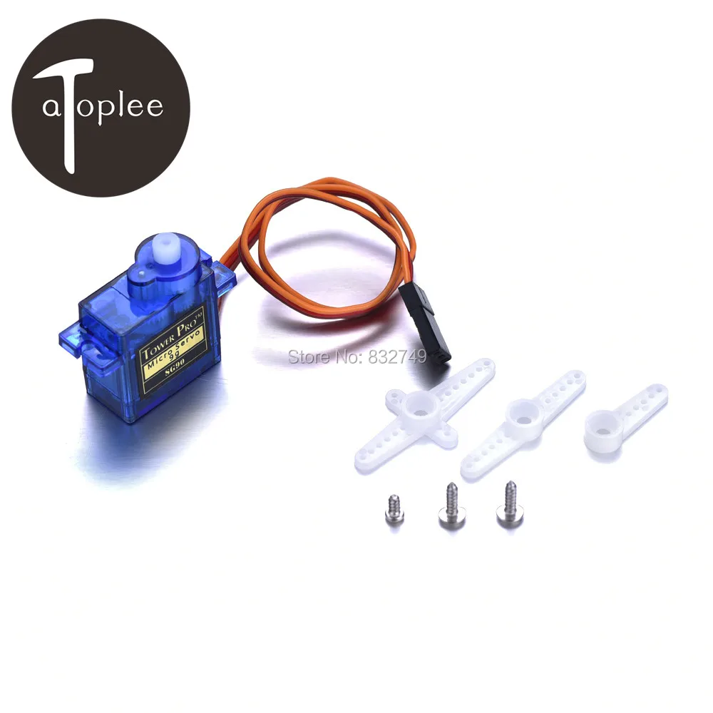 

1 PCS High Speed SG90 Gear RC Servo Sets Micro Servo Steering Gear for RC Quadcopter Helicopter Airplane Plane Car Boat RC Toy