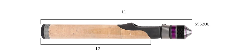 TSURINOYA 2Secs 1,4 m спиннинговое удилище UL 1-6g/2-6LB пробковая ручка углеродное спиннинговое удилище Vara De Pesca Olta Cana De Pescar Peche