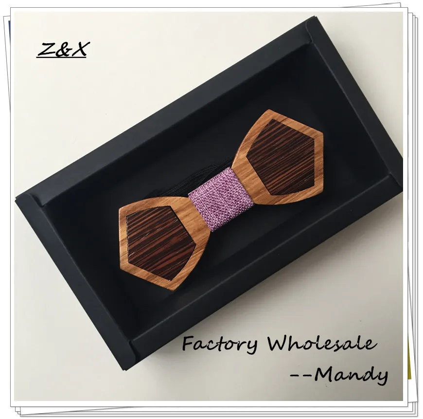 

Fashion Original wood tie Fun move men leisure wooden bow ties bowtie butterflies free shipping