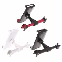 High Quality 360 Degree Rotate Car Back Seat Headrest Mount Stand Holder For 4″-11″ Phone Tablet PC Holders White/Black/Red C26