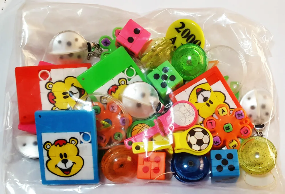 

40 Pcs Mix-D Boys Girl Kid Unisex New Party Bag Lucky Prize Toys Gift Novelty Birthday Party Favors Pinata Bag Filler Loot Gag