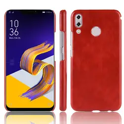 Для Asus Zenfone 5Z ZS621KL чехол личи Кожа PU Жесткий Тонкий чехол для Asus ZS621KL ZS621 621 KL 6,2 дюймов телефон случаях