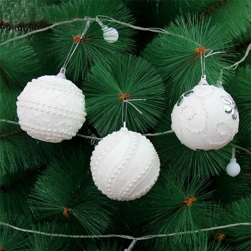 1Pcs Christmas Balls Baubles Party Xmas Tree Decor Hanging Party Supplies new year christmas tree decorations for home O09 (3)