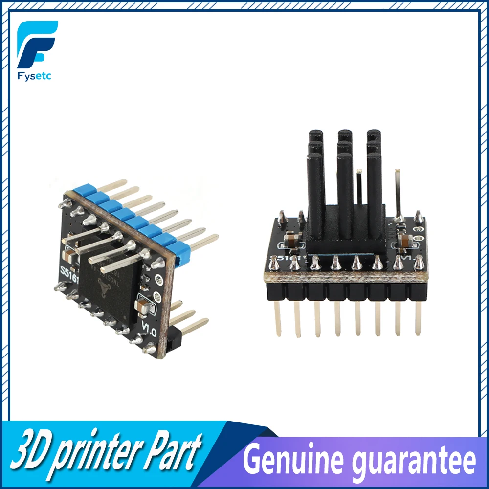 Driver de Motor Driver para Nema Pces Deslizante V1.0 Alta Potência 3.5a Stepstick Mudo 17 23 Motor Substituir Tmc5160 vs Tmc2130 4 Spi Tmc5161