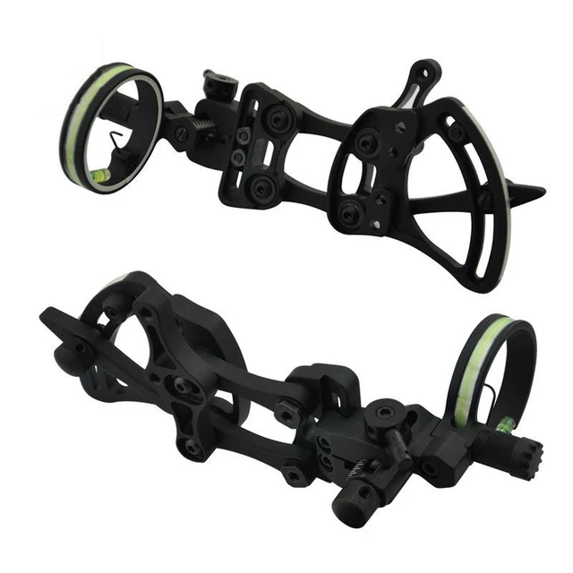  US $58.37 pins Sight with Micro Adjust Detachable Bracket Sight Light Compound Archer