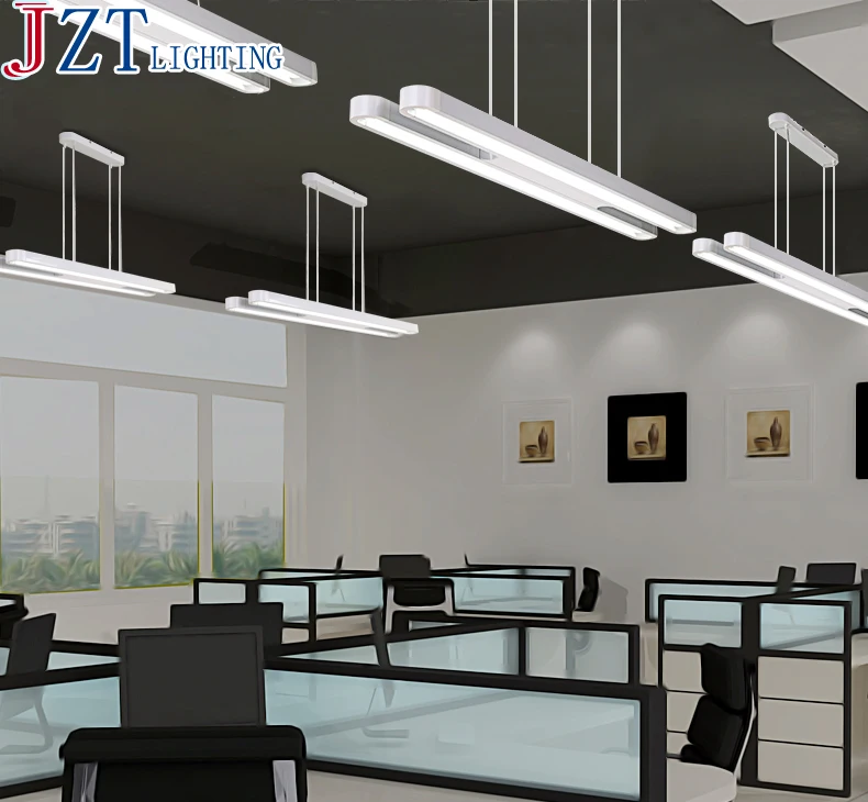 Z LED офисное освещение 120*18*4 см Современный минималистичный Конференц зал