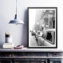 NOOG Llama in a taxi on Times Square Canvas Print and Poster Vintage llama Print New York City Photo Picture Wall Art Home Decor cosmic dispatches – the new york times reports on astronomy