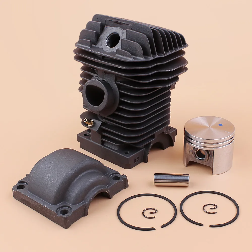 Cylinder Piston Pin Ring Engine Motor Pan Base Kit For STIHL MS250