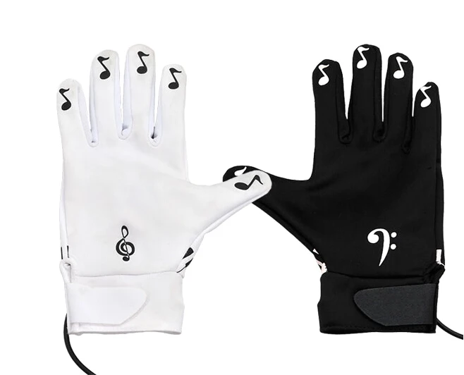 Electronic Piano Gloves » Music Note Gifts