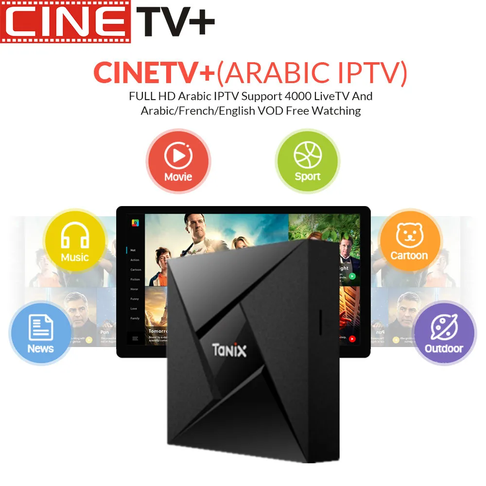 

Tanix TX9 Pro Smart TV Box Amlogic S912 Octa core Set-top Box Android 7.1 3GB 32GB Bluetooth 4.1 1000M LAN 4K HDMI Media Player