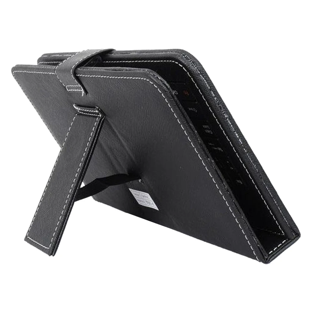 

GTFS-Hot Sale Leather Style Cover Case with USB Keyboard for 7" inch Tablet PDA Android PC (Standard USB 2.0 keyboard) (Black)