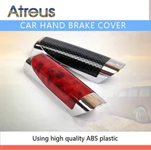 Atreus защита ручного тормоза автомобиля, Накладка для Audi A4 B6 B8 VW Passat B5 B7 Skoda Octavia A7 A5 Renault Megane 2 3 Ford