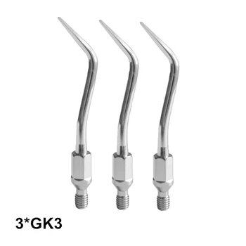 

Dental Tools 3Pcs GK3 Multifuction Scaler Tip For KAVO And SIRONA Air Scaler Use For Remove The Calculus and Bacterial Lasue