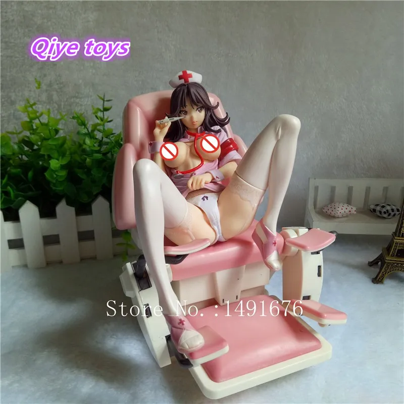 

Japanese Anime TONY Native Sexy Girl NURSE MOMOI Action Figure with Banana Kotone Ousaka 18X Sexy School Girl Figure Toy