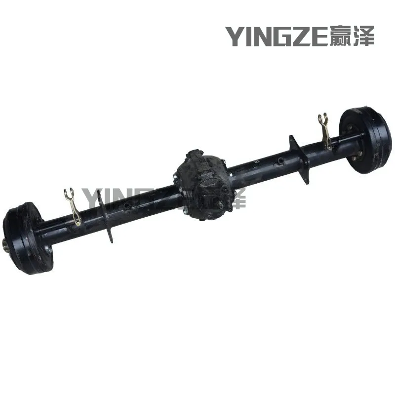 

DIY Four Wheel GO KART KARTING ATV UTV Buggy Transmission 1M Drum Brake Rear Axle With Differential