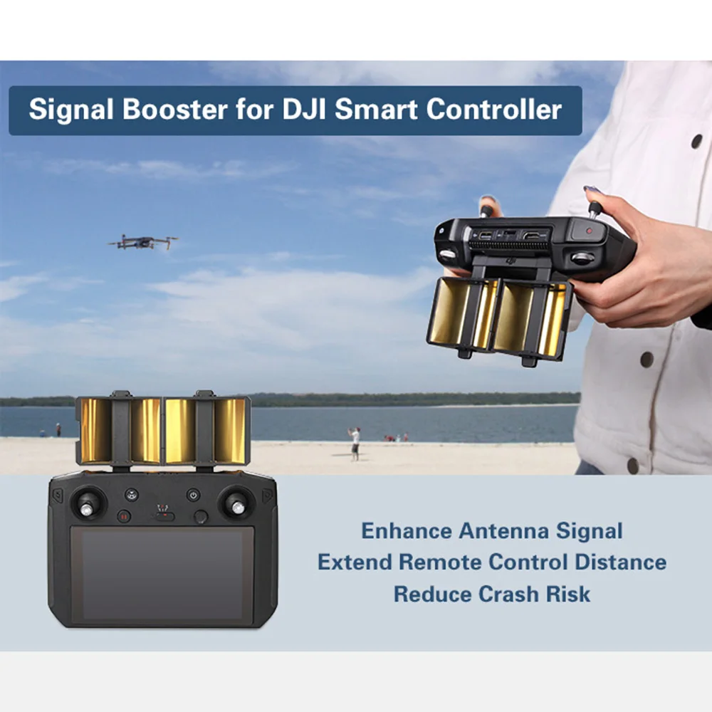 

New For DJI Signal Booster Antenna Range Extender for DJI Smart Controller MAVIC 2 Drone Accessories