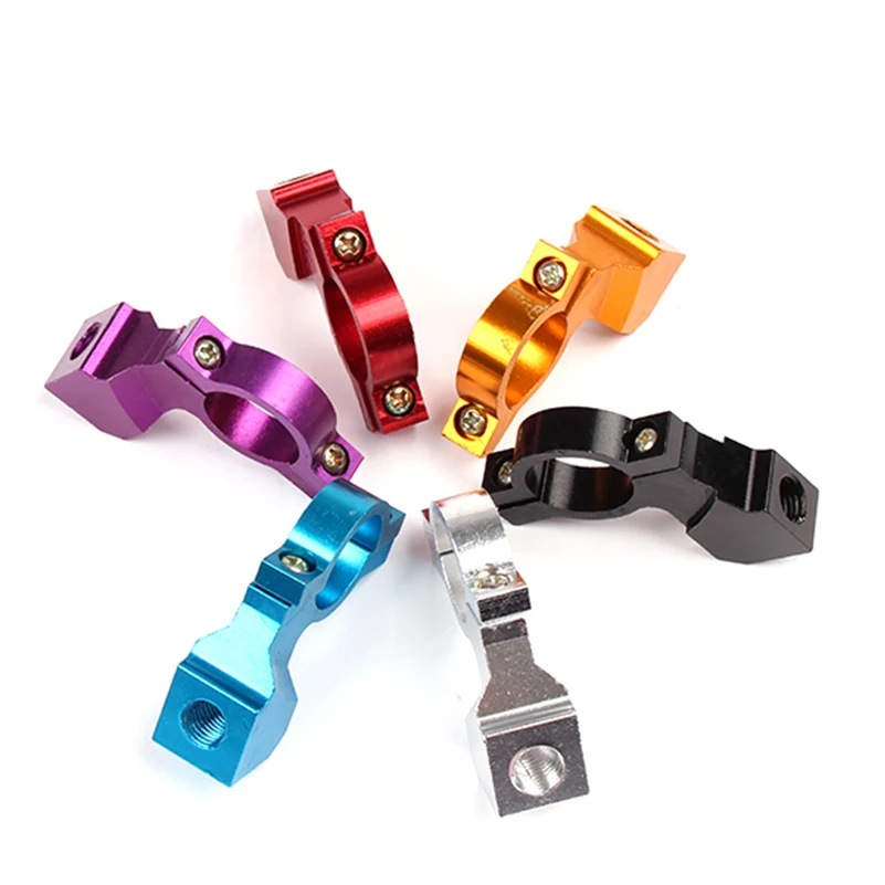 2PCS Universal Scooter motorbike motorcycle mirror mount bracket holder