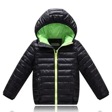 Children Jackets For Boys Girls Winter White Duck Down Coats Kids Hooded Parkas Child Coat black blue red