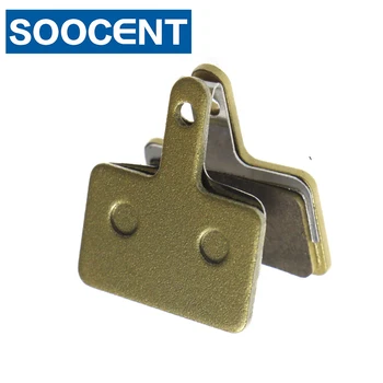 

4 Pairs Copper Alloy Sintered Bicycle Brake Pads for Shimano Deore M465 475 515 525/Auriga Comp/Clarks S2 Draco/ Spyre