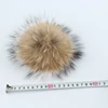 2022 New Big Real Fur Pompom Beret Women Vintage Artist Beret Hat Girls Autumn Spring Wool Knitted Cap ► Photo 3/6