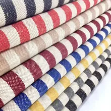 90 см* 150 см модная парусиновая Ткань, используемая для сумок, обувь, одежда с принтом в полоску, ручная работа, Лоскутная хлопковая ткань, домашний текстиль