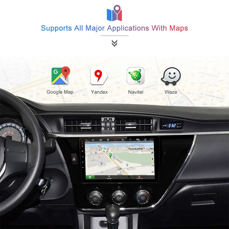 Junsun 2 Din мультимедийный видео плеер Android 8 1 gps навигация радио wifi OBD2 для Toyota Corolla E180