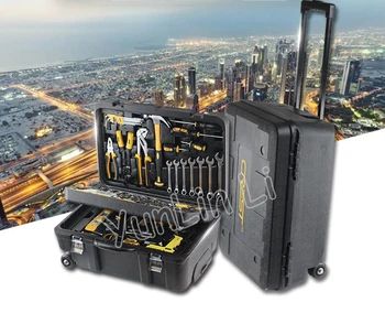 Price 225PCS Tool Set Three-layer Rod-type Toolbox Set Multi-function Household Car Hardware Repair With Car Combination Tool