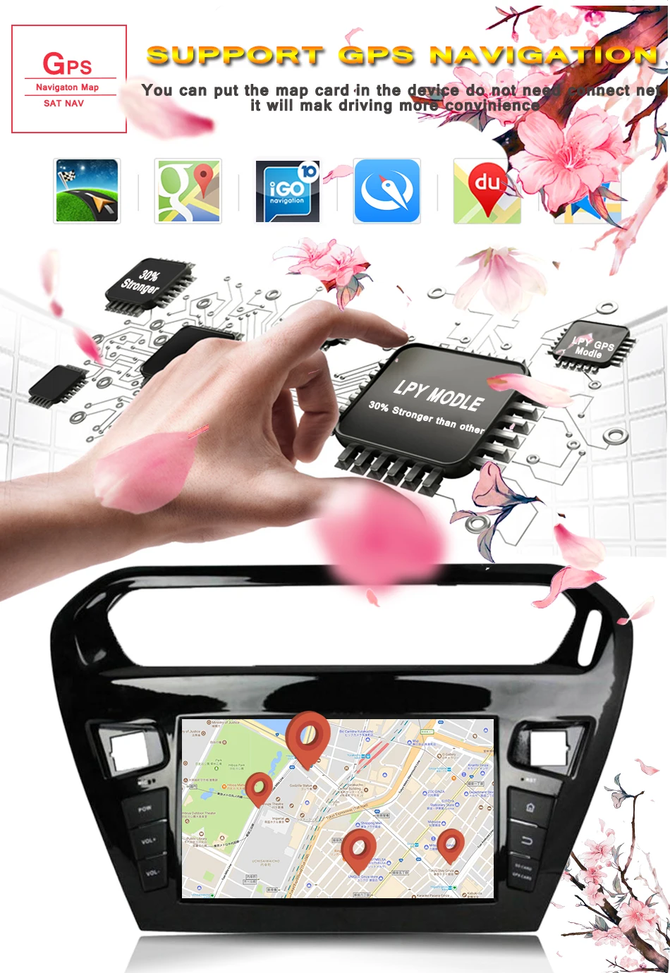 Best 4GB RAM Android 9.0 Octa Core Car Dvd Player For PEUGEOT 301 2013-2016-2018 Ips Touch Screen Head Units Tape Recorder Map Radio 5