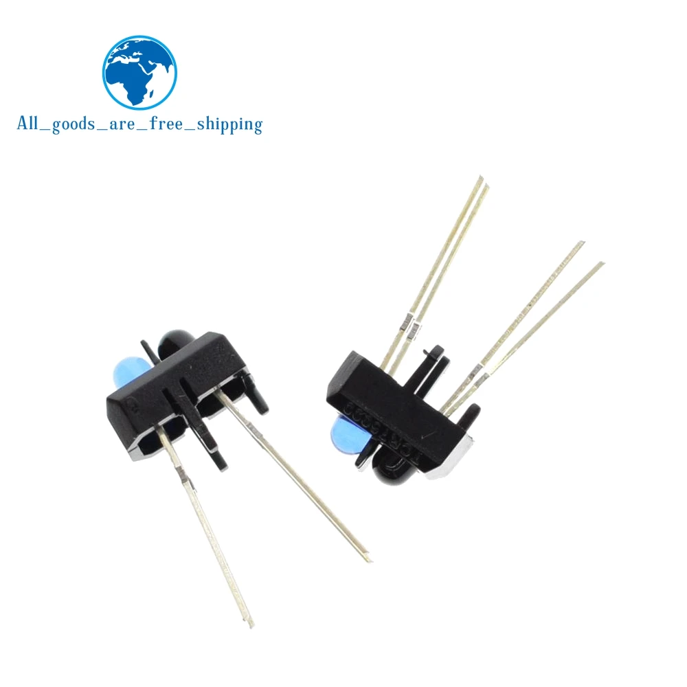 

TZT 10pcs TCRT5000L TCRT5000 Reflective Infrared Optical Sensor Photoelectric Switches