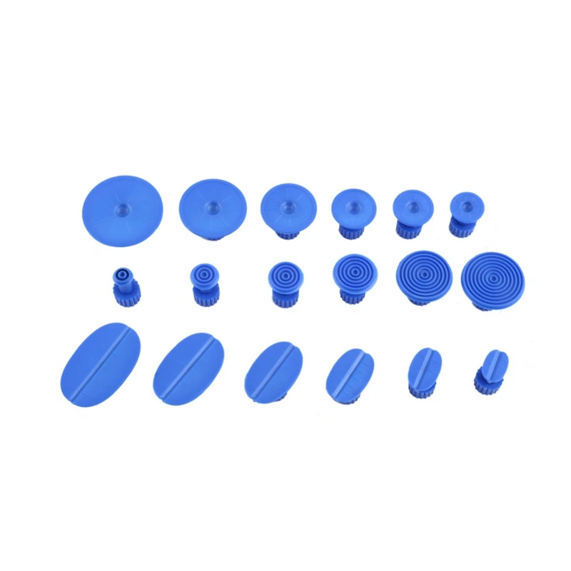 XZANTE Hot Paintless Dent Repair Hail Removal T Bar Slide Hammer+18pcs Glue Puller Tabs Nin Hand Tools Kit