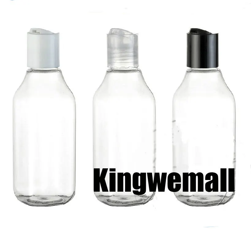 Wholesale 300pcs/lot Capacity 100ml PET Plastic Rectangle Empty Lotion