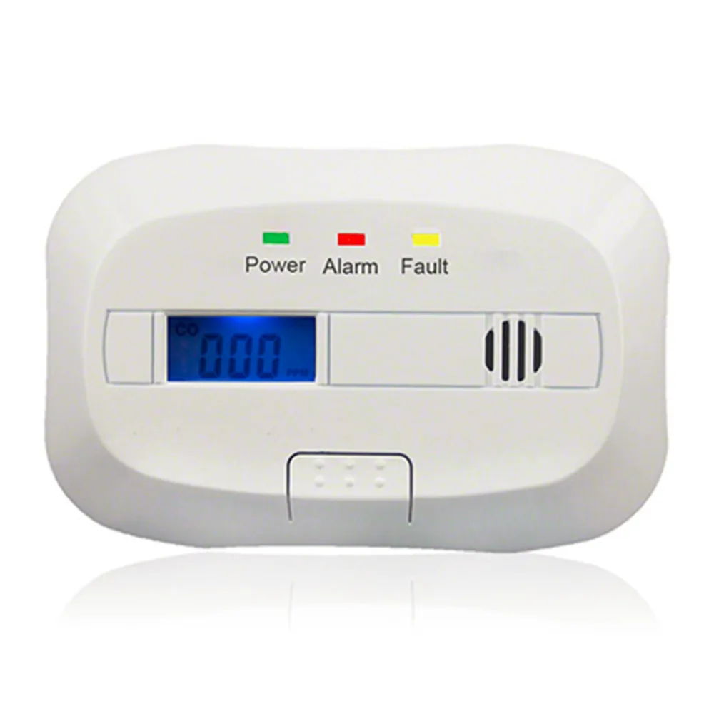 

LS-868-11WW-SYG-A New Gas and Carbon Monoxide Compound Detector Alarm Sensor EU/US/AU/UK Plug