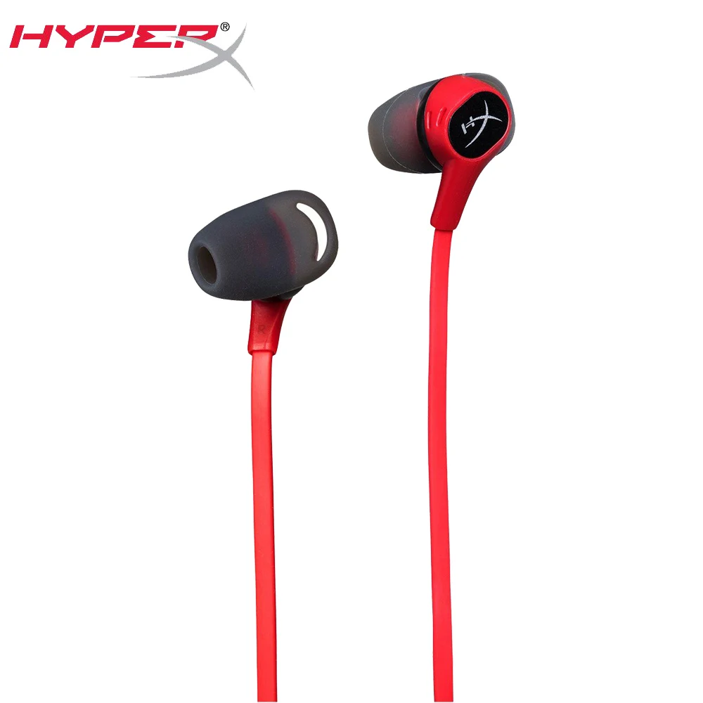 

Kingston HyperX Cloud Earbuds earphone Gaming Headset 3.5mm With Microphone In-Ear Immersive in-game Audio For Mobile Phone