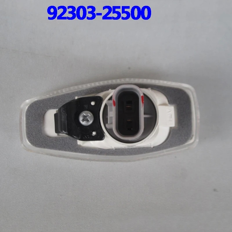 1 шт. OEM подлинный боковой повторитель поворота для hyundai 2004- TUCSON ELANTRA холодный левый сигнал/боковой свет 9230325500 923032C000