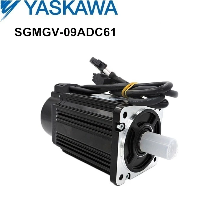 最安挑戦！ 1つのYaskawa ACサーボモーターSGMGV-09ADC61 AC200V 850W 製造、工場用 