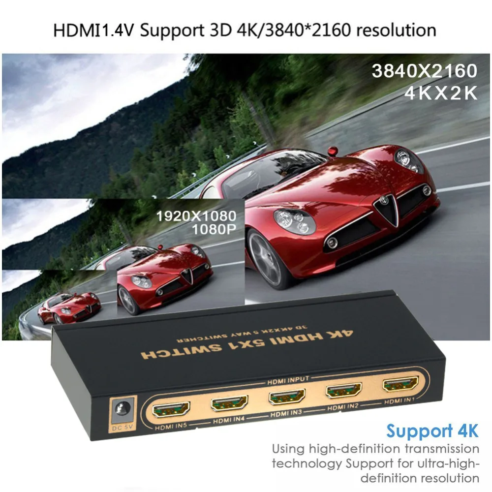 HDMI Switcher 5x1 (5)