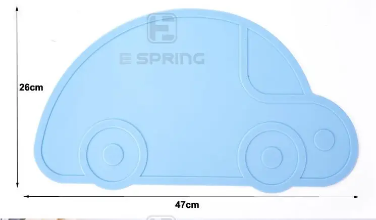 INS силиконовая переносная подставка милый медведь/кролик детская силиконовая подставка термостойкая посуда столик-мат Декор набор