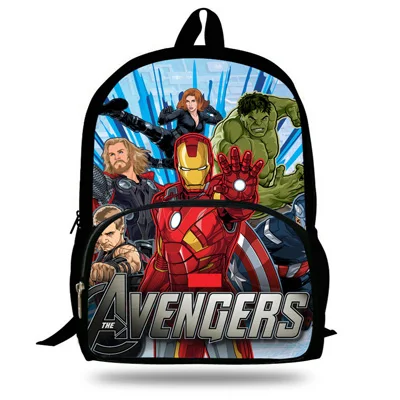 16 дюймов Mochila Marvel Мстители школьные сумки для мальчиков крутые Мстители рюкзак для подростков рюкзак для девочек Дорожная сумка для детей