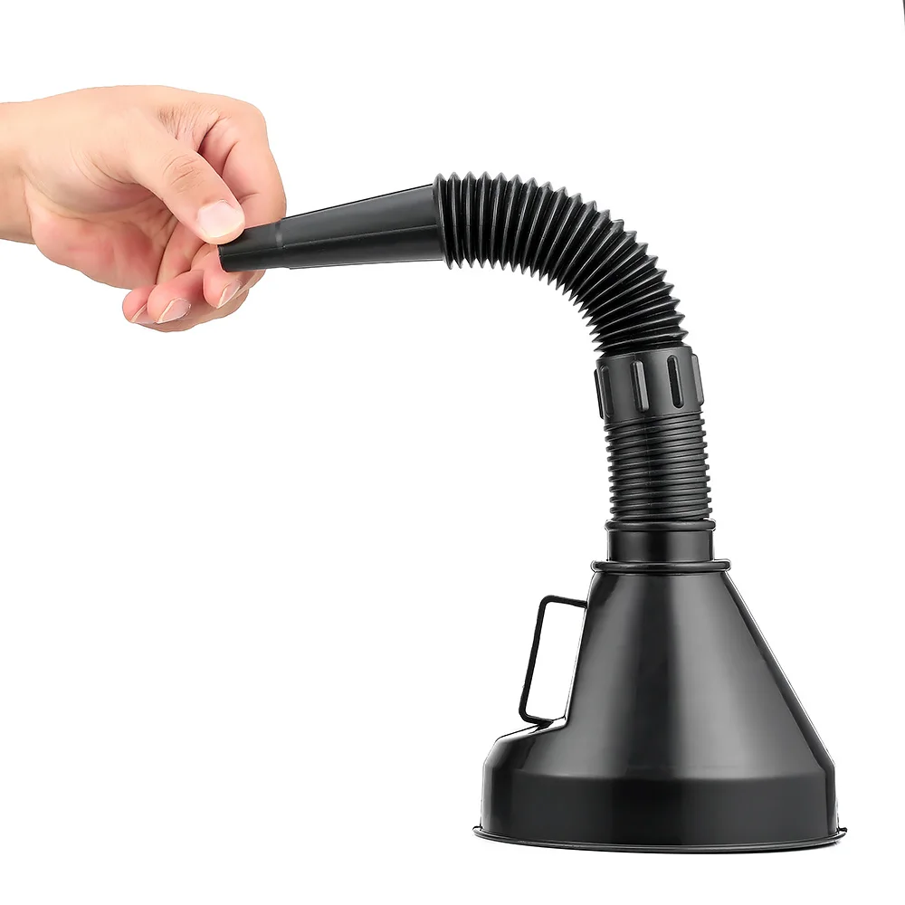 

Universal AUTO Car Truck Motorcycle Filled Vehicle Funnels With Soft Spout Pipe Pour Oil Tool Diesel Gasoline Car Tool 5.23