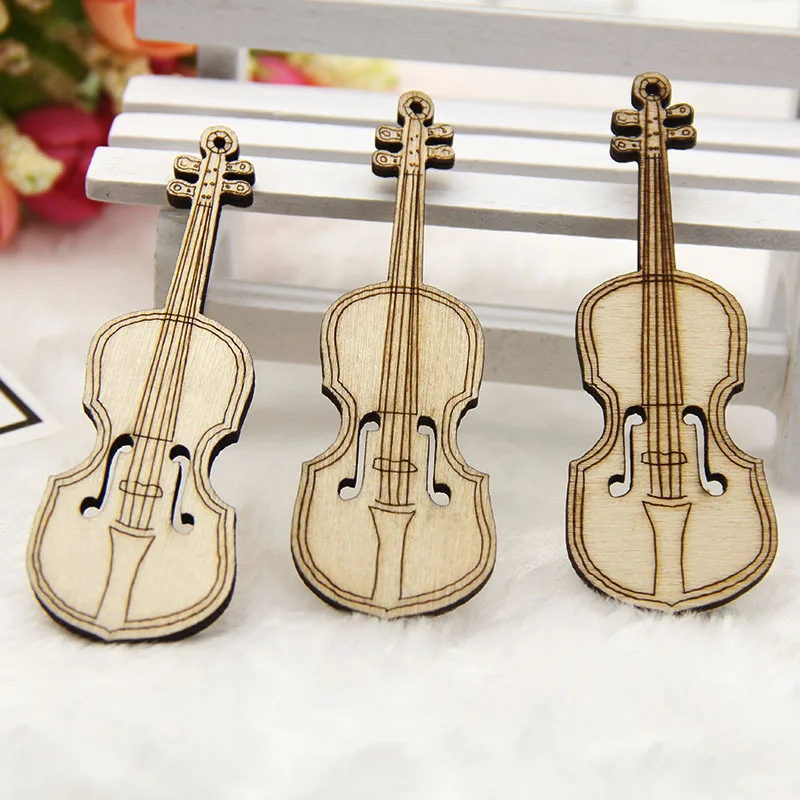 

2pcs Wooden Violin Miniature Violin Model Replica Photo Photography Accessories Mini Musical Instrument Ornaments Christmas Gift