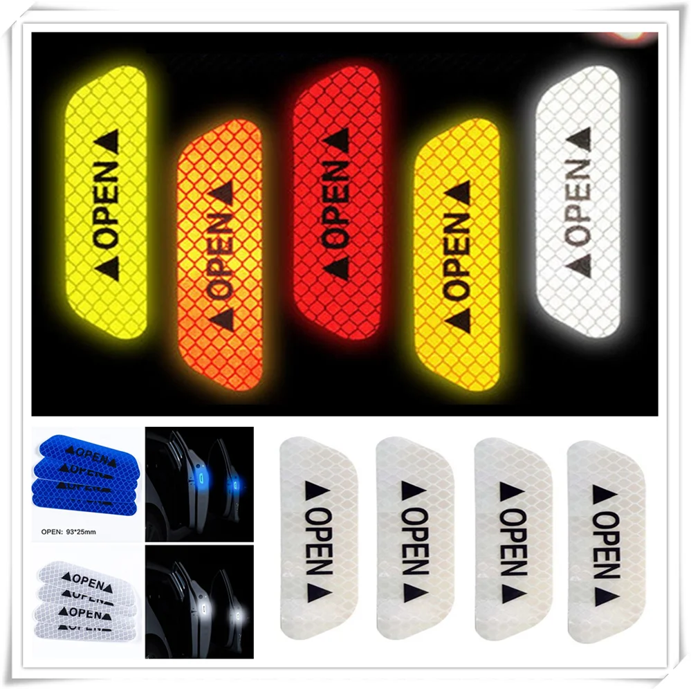 

Car Door OPEN decal Warning Notice Sticker for Kia Provo K9 Cross Carens CUB Trackster Ray K2 Naimo Pro Venga Sportage Kee KV7