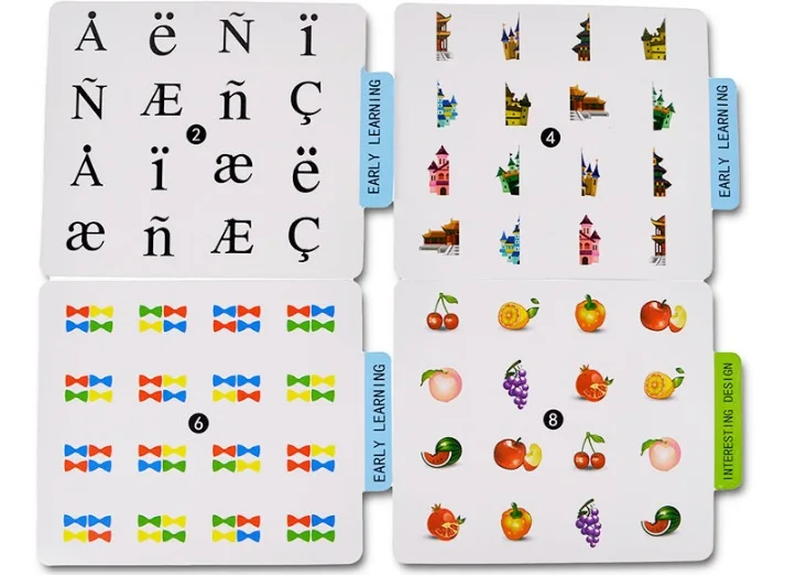 Children Memory Training Matching Pair Game Early Education Interactive Toy Parent Child Link Up Chess Toys Learning Machines Aliexpress