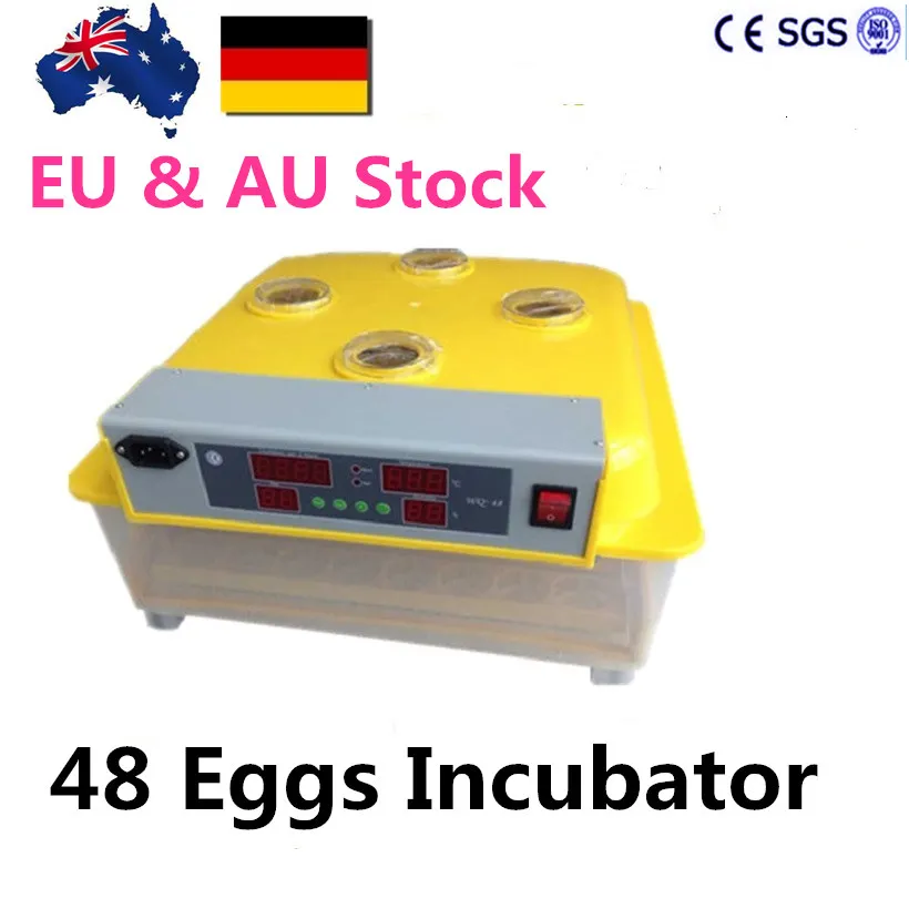 

Good Quality 48 Eggs Incubator Chicken Duck Eggs Fully Auto Hatcher Machine CE approved
